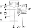 Geberit GE Silent-Pro Carve Abzweig, 87,5 Gr., d90/90mm, 1 Produktbild-Vorschau 3