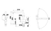 BLANCO LINUS-F, Chrom, 360°, LGA, DVGW, 28,1 cm, 3,5 cm Produktbild-Vorschau 12