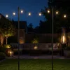 Relaxdays Set van 4 lichtslingerstangen, 3 meter, voor tuin Productafbeelding-voorbeeld 5