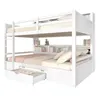 Etagenbett mit 2 Schlafgelegenheiten und Lattenrost, 90x200 Produktbild-Vorschau 1