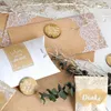 10 Stück Briefumschläge Umschläge SPITZE VINTAGE altes Produktbild-Vorschau 2