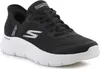 A black Skechers Go Walk Flex shoe with a white sole, shown from the side. Náhľad obrázku produktu