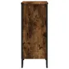 vidaXL Libreria in rovere fumé 80x31x74,5 cm Materiale a Anteprima dell’immagine prodotto 5