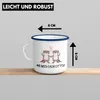 Trendation - Valentinstag Emaille Tasse Geschenk für Ihn Produktbild-Vorschau 3