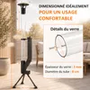 ZMH Cheminée de jardin 6KW chauffage de terrasse Voir les images du produit 5