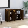 Sideboard Räuchereiche 102x33x75 cm Holzwerkstoff , Produktbild-Vorschau 3
