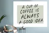 MuchoWow® Wandtattoo Wandsticker Wandaufkleber Kaffee - Produktbild-Vorschau 6