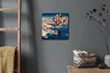 Coloray Hodiny Unikátní 30x30 cm  Tiché hodiny Pro obývací Produktbild-Vorschau 2