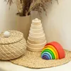 Ulanik Montessori drevená hračka „Dúha“, malá – drevená Náhľad obrázku produktu 6