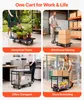 Chariot pliable VEVOR 317 kg, chariot à plate-forme avec Voir les images du produit 6