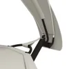 vidaXL Outdoor-Loungebett mit Dach Creme Stahl und Produktbild-Vorschau 6