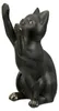 Gilde Buchstützen, Katze, "Gatto", Kunstharz, schwarz, L. Voir les images du produit 4