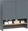 Waschmaschinenschrank Vicco Viktor Anthrazit/Goldkraft Produktbild-Vorschau 5