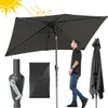 Parasol Izrielar 140 x 210 cm, parasol ogrodowy, składany, Podgląd zdjęcia produktu 9