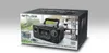 The image shows the product packaging for a Muse M-182 portable CD radio cassette recorder. Voir les images du produit