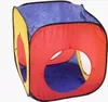 A colorful pop-up play tent with circular openings. Podgląd zdjęcia produktu