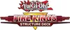 The image displays the logo and title for the Yu-Gi-Oh! Structure Deck: Fire Kings. Podgląd zdjęcia produktu