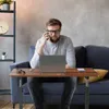 Laptoptisch mit Rollen höhenverstellbar Computertisch Produktbild-Vorschau 4