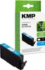 KMP Tintenpatrone passend für Canon CLI-571C XL Cyan Produktbild-Vorschau 2