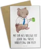 Mr. & Mrs. Panda Grußkarte Fest Kollege - Weiß - Geschenk, Produktbild-Vorschau 1