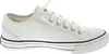 A side view of a white low-top sneaker. Produktbild-Vorschau