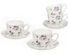 Buchensee Teetassen / Kaffeetassen Porzellan, 4 Tassen je Produktbild-Vorschau 2