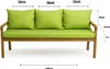 Coussins pour banc de jardin Vert clair| Coussin d'assise Voir les images du produit 8