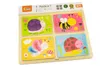 Puzzle en bois Viga « Insectes » 4 en 1 Voir les images du produit 6