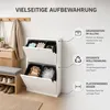Mymai Mülleimer, Mülltrennschrank 4-fach aus MDF, Produktbild-Vorschau 4