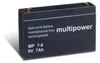 Multipower MP7-6 AGM Bleiakku 6V 7Ah – F4,8 mm Produktbild-Vorschau 9