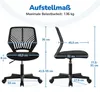 Yaheetech Schreibtischstuhl Drehstuhl Jugenddrehstuhl Produktbild-Vorschau 7