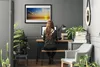 Bild 70x50 MDF-Rahmen Wandkunst Wolken East Landschaft Produktbild-Vorschau 3