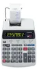 A Canon MP-120 MG-ES II printing calculator is shown from a slightly elevated front angle. Produktbild-Vorschau