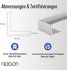 nielsen Aluminium Winkelprofil Natur (Pressblank) Produktbild-Vorschau 4
