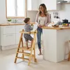 Wiltec Kinderstuhl Lernturm klappbar 43 x 48 x 91 cm aus Produktbild-Vorschau 2