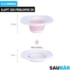 Inserto per bidet SAUBÄR Sedile per bidet portatile e Anteprima dell’immagine prodotto 5