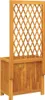 vidaXL Pflanzkübel mit Rankgitter 55x29,5x132 cm Massivholz Produktbild-Vorschau 6