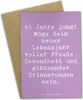 Mr. & Mrs. Panda neujahrskarte Spruch 45. Geburtstag - Produktbild-Vorschau 1