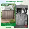 COSTWAY Pojemnik na 2 kosze na śmieci, 172x95.5x130cm Podgląd zdjęcia produktu 5