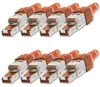 NEXMEX 8x Netzwerkstecker Cat 7 CAT7 RJ45 Stecker Produktbild-Vorschau 1