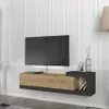 VELIERO moderný TV stolík, sapphire / antracit Náhľad obrázku produktu 3