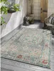 Outdoor Teppich Terasse Küche Balkon Vintage Stil Grau Pink Produktbild-Vorschau 6