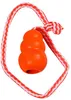 KONG Aqua M, rot mit Seil - Kauspielzeug aus Naturgummi für Produktbild-Vorschau 13