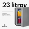 Klarstein Mini chladnička, 23 l, malá, tichá chladnička do Náhľad obrázku produktu 2