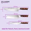 Lacers Purpleline 3-teiliges Profi Küchenmesser Set Produktbild-Vorschau 3