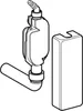 Geberit Siphon f Aufputz Wasch- und Geschirrspuelmaschinen Produktbild-Vorschau 3