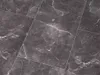 A close-up view of dark gray marble-patterned tiles. Produktbild-Vorschau