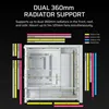 CORSAIR Geh Midi FRAME 5000D Airflow Case, White Produktbild-Vorschau 8
