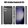 Carbon Hülle für Samsung Galaxy S24 Handyhülle Back Cover Produktbild-Vorschau 1