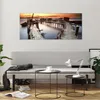 Bilder auf glas - Brücke Boot Meer - 120x50cm - Glasbilder Produktbild-Vorschau 6